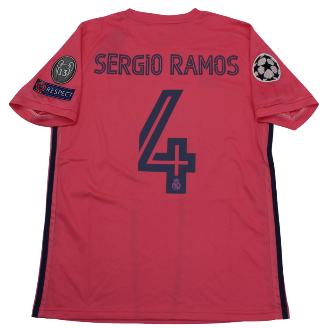 Real Madrid Auswärts Pink 21/22 "Sergio Ramos" Nº 4