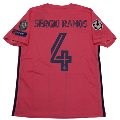 Real Madrid Auswärts Pink 21/22 "Sergio Ramos" Nº 4