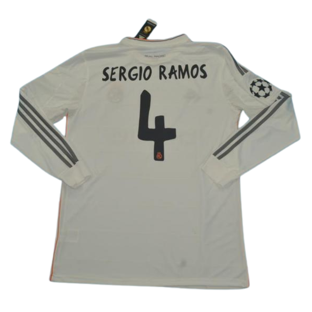 Real Madrid Heim Langarm 13/14 "Sergio Ramos" Nº 4