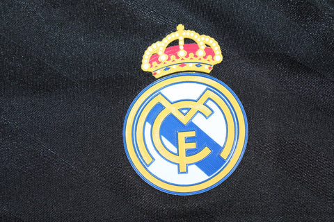 Real Madrid Auswärts Black Langarm 11/12