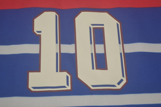 Frankreich Heim Langarm 1998 "Zidane" N°10