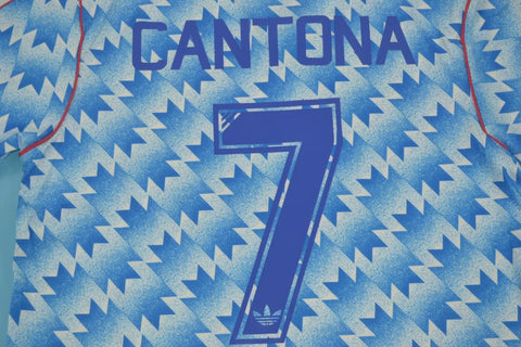 Manchester United Auswärts Blau 90/92 "Cantona" Nº 7
