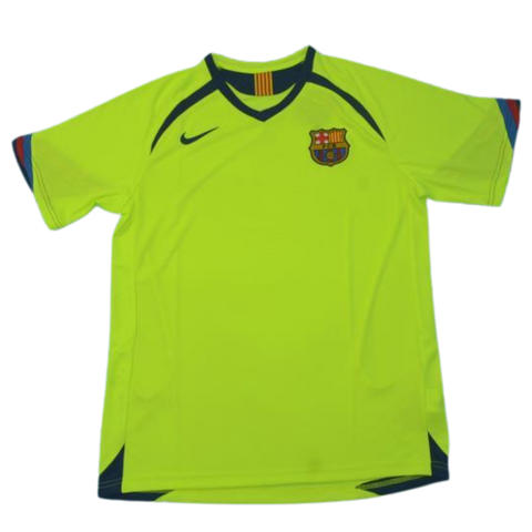 Barcelona Auswärts Grün 05/06  "Ronaldinho" Nº 10