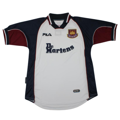 West Ham Auswärts Alternative Weiß 99/00