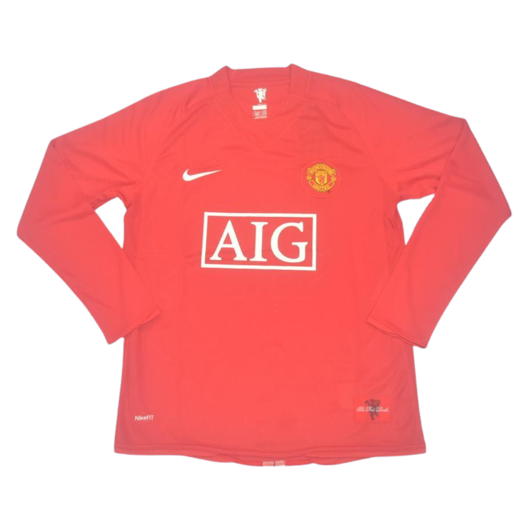 Manchester United Heim Langarm 07/09
