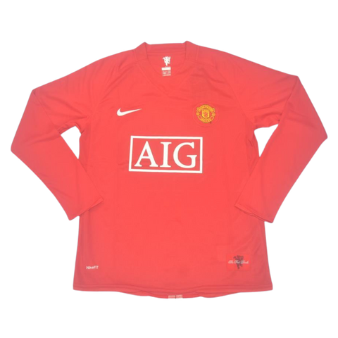 Manchester United Heim Langarm 07/09