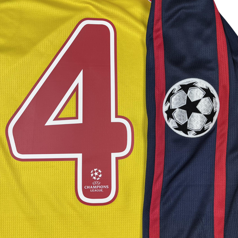 Arsenal Auswärts Gelb 08/09 Langarm "Fabregas" Nº 4