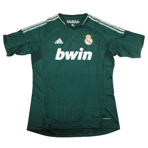 Real Madrid Auswärts Alternative Grün Player Version 12/13