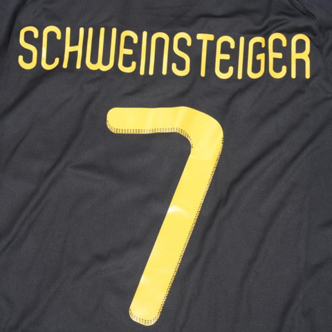 Deutschland Auswärts Black WM Version 2010 "Schweinsteiger" Nr.7