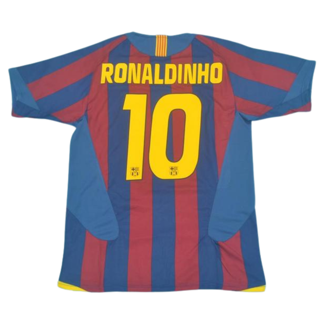 Barcelona Heim La Liga Version 05/06 "Ronaldinho" Nº 10