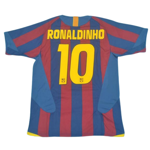 Barcelona Heim La Liga Version 05/06 "Ronaldinho" Nº 10