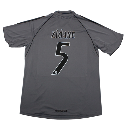 Real Madrid Alternative Gray 05/06 "Zidane" Nº 5