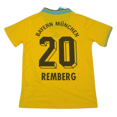 FC Bayern München Auswärts Gelb 93/95 "Remberg" Nr.20