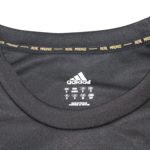 Real Madrid Auswärts Black Langarm 11/12
