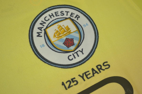 Manchester City Auswärts Pink Gelb 19/20