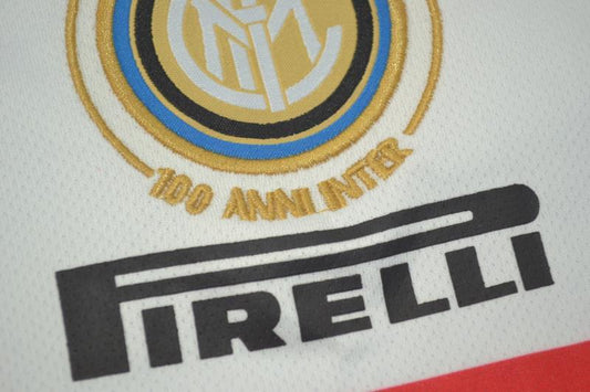 Internazionale Auswärts Weiß 07/08 "J.Zanetti" Nr.4
