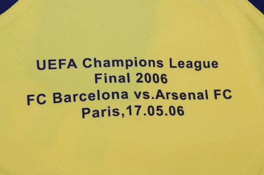 Arsenal Auswärts Gelb 05/06