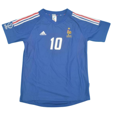 Frankreich Heim 2002 "Zidane" Nr.10