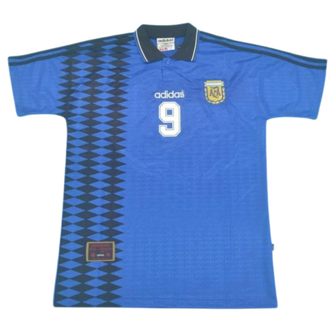 Argentinien Auswärts 1994 "Batistuta" Nr.9