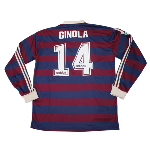 NeWMastle Auswärts Langarm 95/96 "Ginola" Nº 14