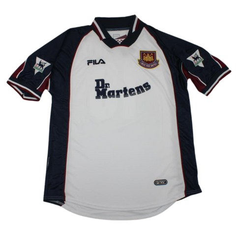 West Ham Auswärts Alternative Weiß 99/00 "Di Canio" Nº 10