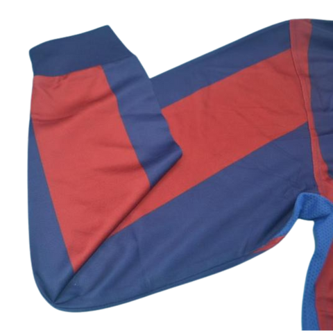 Barcelona Heim Langarm 10/11 "David Villa" Nº 7