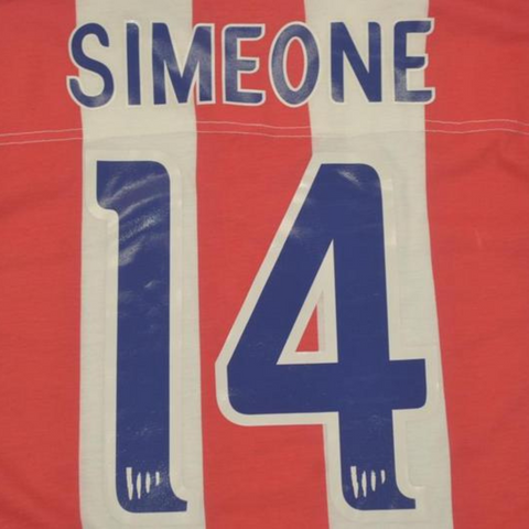 Atlético de Madrid Heim 02/03 "Simeonse" Nº 14