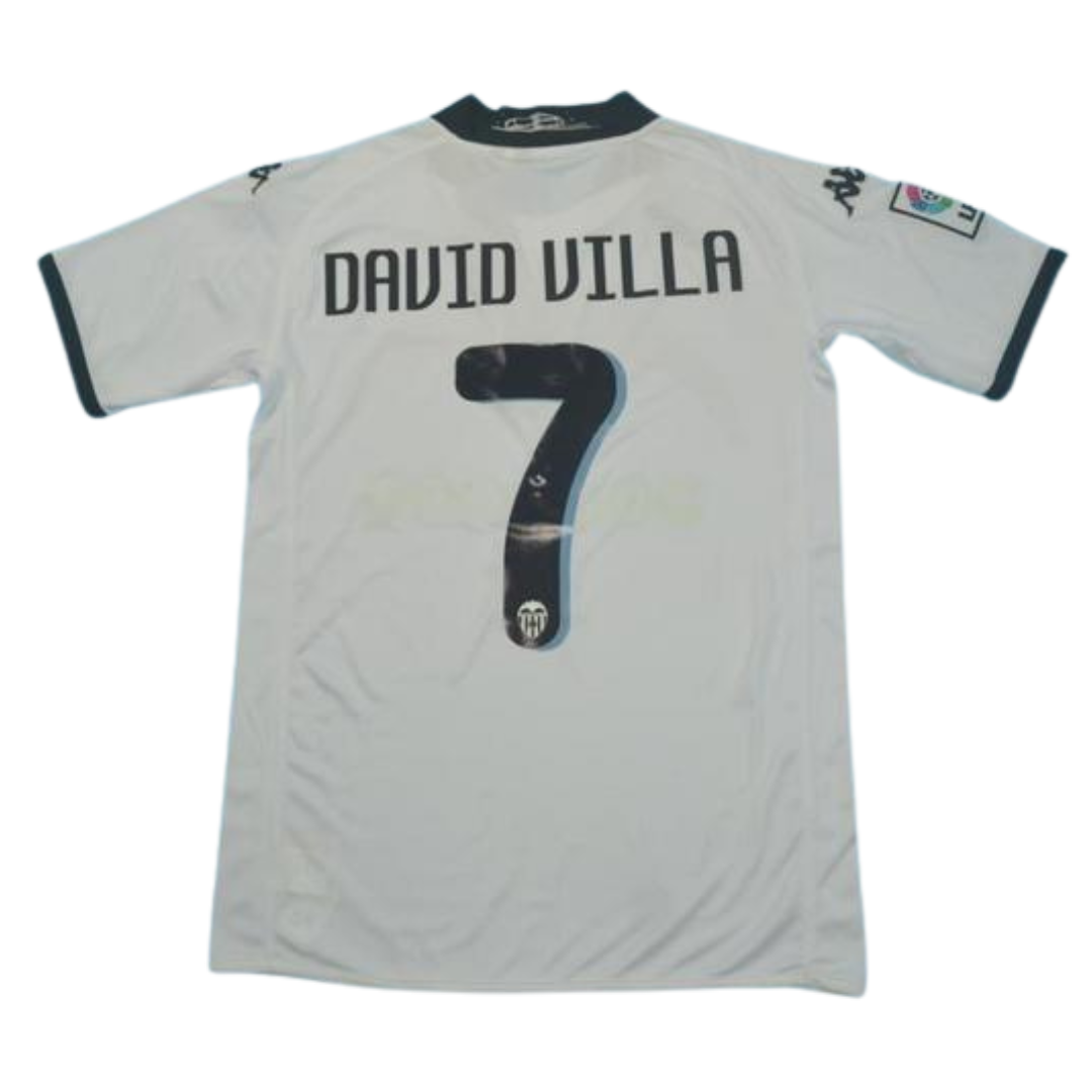 Valencia Heim Jersey 2009 "David Villa" Nº 7