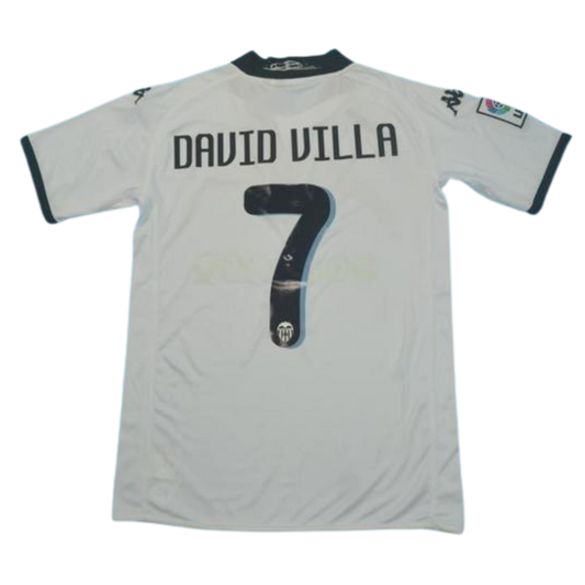 Valencia Heim Jersey 2009 "David Villa" Nº 7