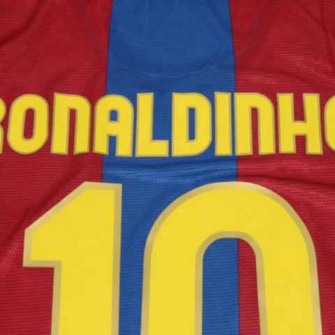 Barcelona Heim 07/08 "Ronaldinho" Nº 10