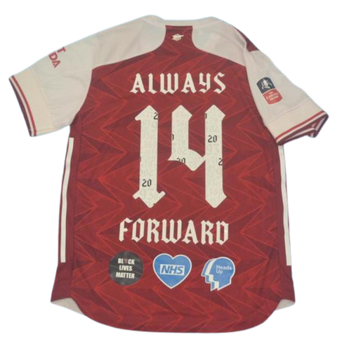 Arsenal FA CUP FINAL 2020 "Aubameyang" Nº 14
