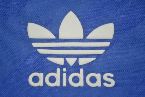 Manchester United Blau Langarm 86/88