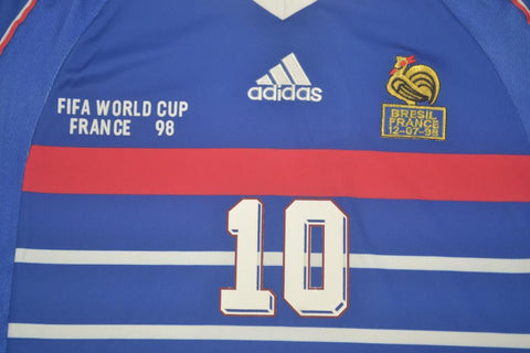 Frankreich Heim WM Version 1998 "Zidane" N°10