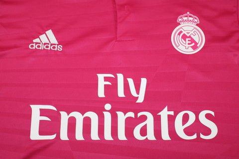 Real Madrid Auswärts Pink Langarm 14/15