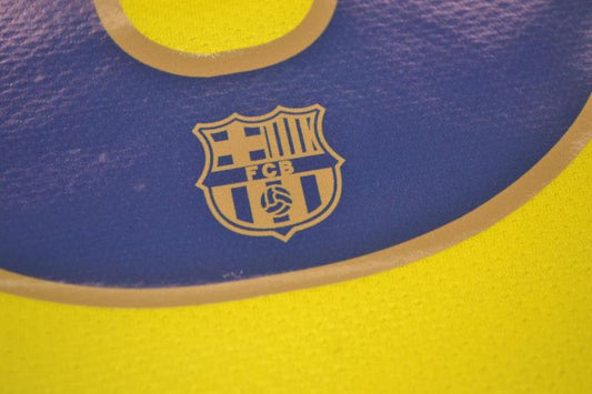 Barcelona Auswärts Gelb 08/09 "Iniesta" Nº 8