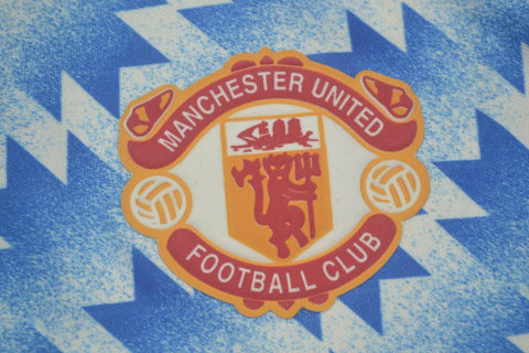 Manchester United Auswärts Blau 90/92 Nº 10