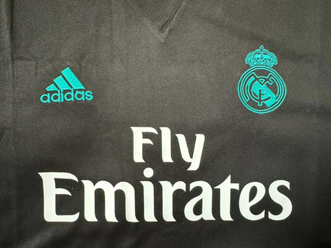 Real Madrid Auswärts Black Langarm 17/18
