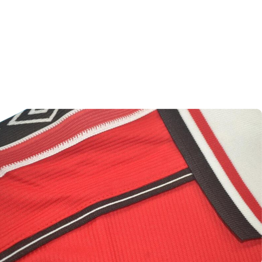 Manchester United Heim Langarms 98/00 "Beckham" Nº7
