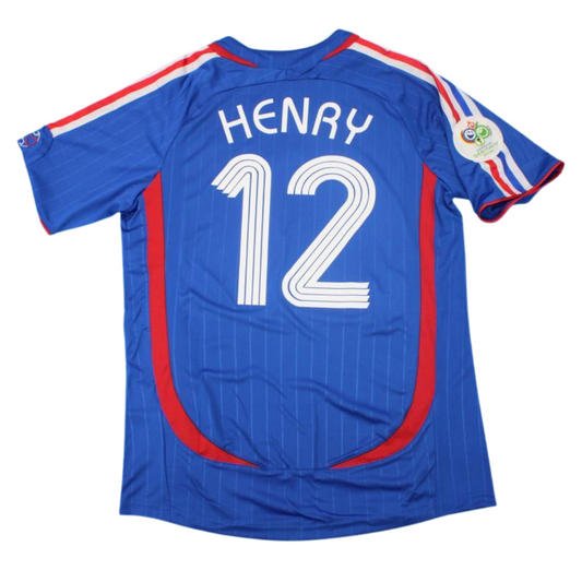 Frankreich Heim WM Version 2006 "Henry" N°12