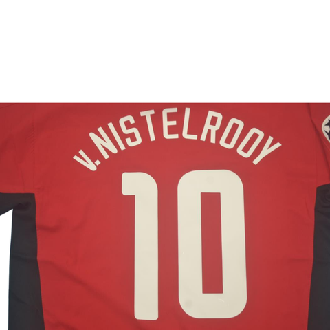 Manchester United Heim 02/04 "V. Nistelrooy" Nº10