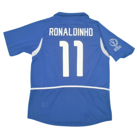 Brasilienien Auswärts WM Version 2002 "Ronaldinho" Nr.11