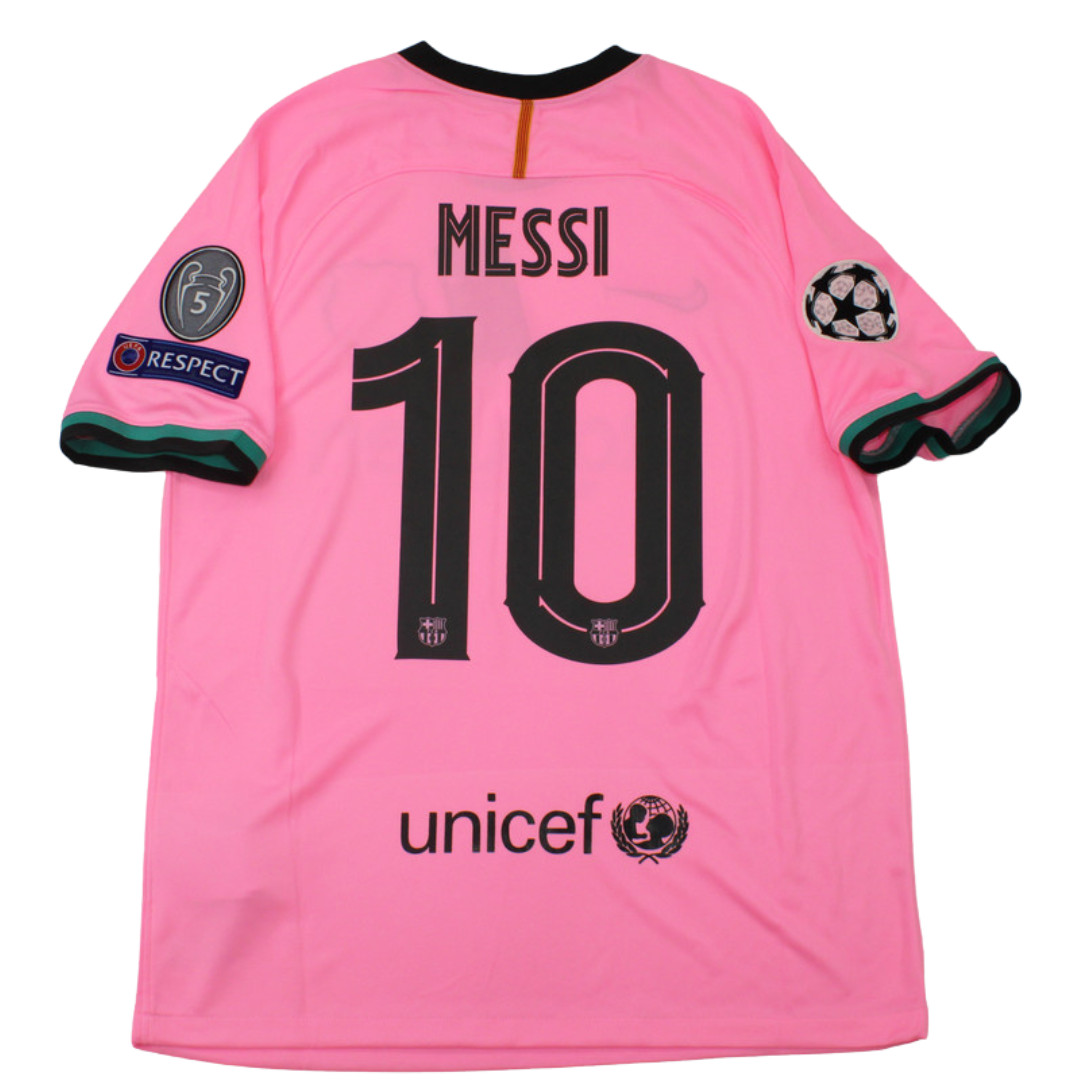 Barcelona Auswärts Pink Alternative 20/21 "Messi" Nº 10