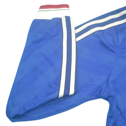 Manchester United Blau Langarm 86/88