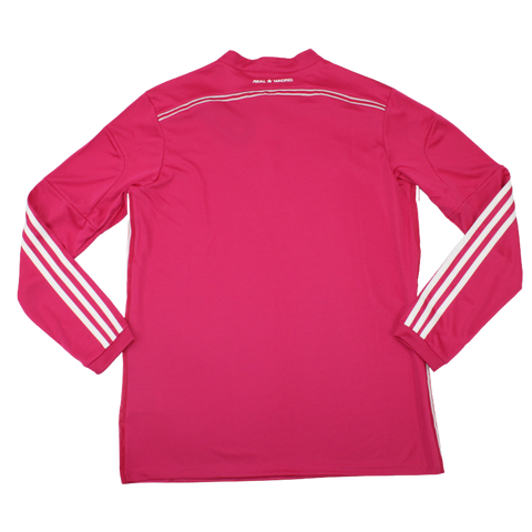 Real Madrid Auswärts Pink Langarm 14/15