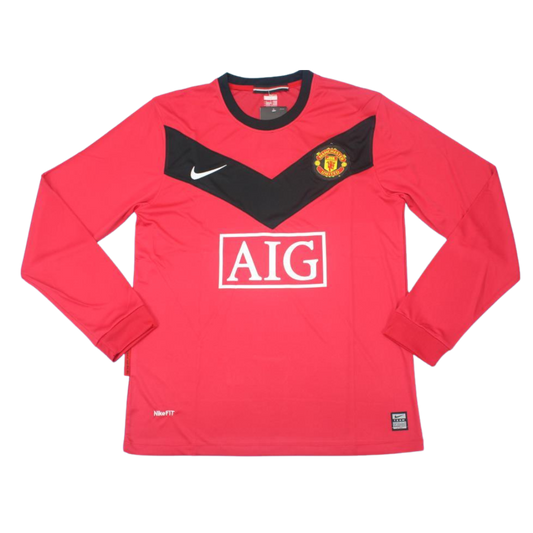 Manchester United Heim Langarm 09/10