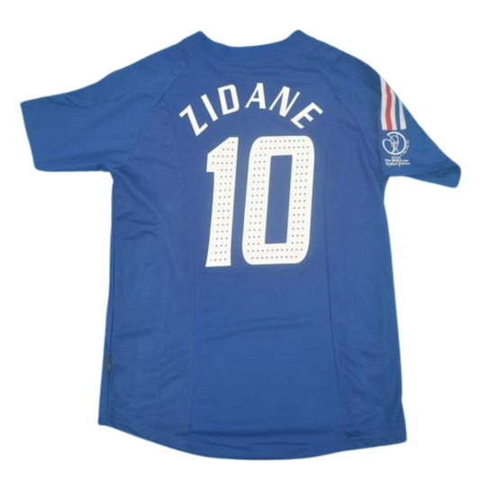 Frankreich Heim 2002 "Zidane" Nr.10
