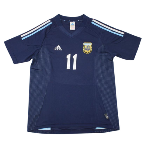 Argentinien Auswärts 2002 "Veron" Nr.11