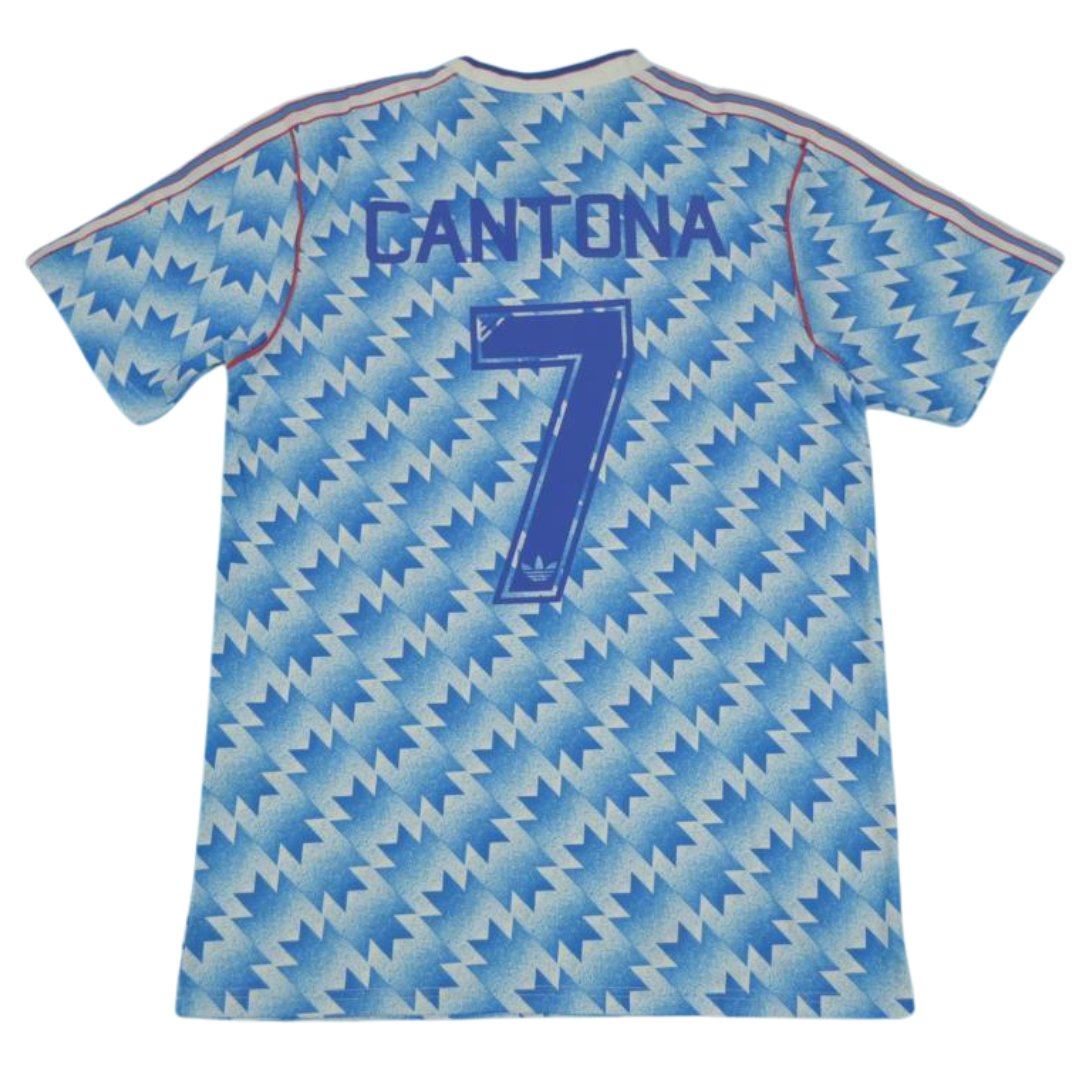 Manchester United Auswärts Blau 90/92 "Cantona" Nº 7