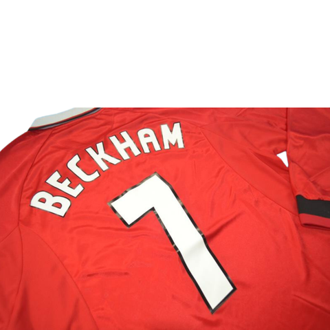 Manchester United UCL FINAL Langarm 99 "Beckham" Nº7