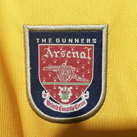 Arsenal Auswärts Gelb 97/99 "BerTWamp"